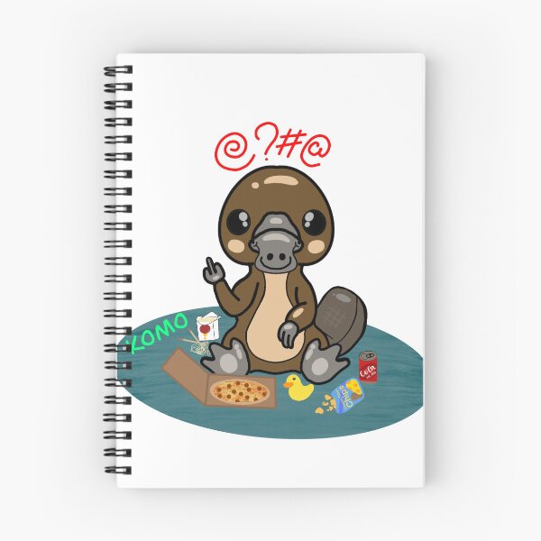 Item preview, Komo the platypus  designed and sold by Britney Mahaffey.