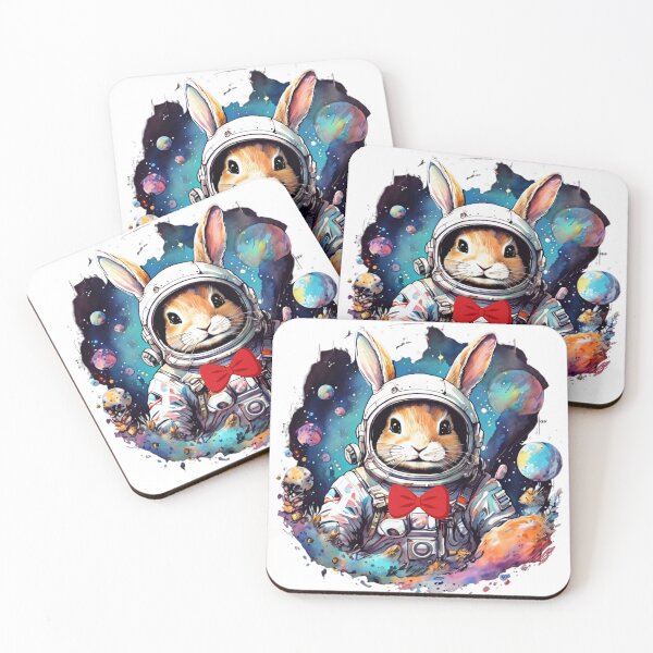 Item preview, Space Bunny Astronaut – Easter Meets Outer Space designed and sold by WHDProduction45.
