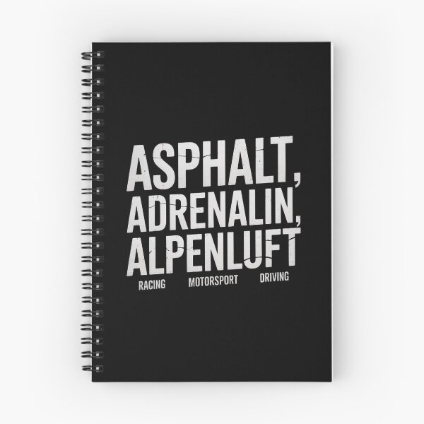 Item preview, Asphalt, adrenaline, alpine air designed and sold by wolfgangrainer.