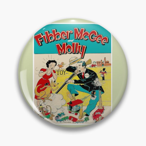 Item preview,  Fibber McGee and Molly Vintage Comedy Radio Program and Film Print designed and sold by posterbobs.