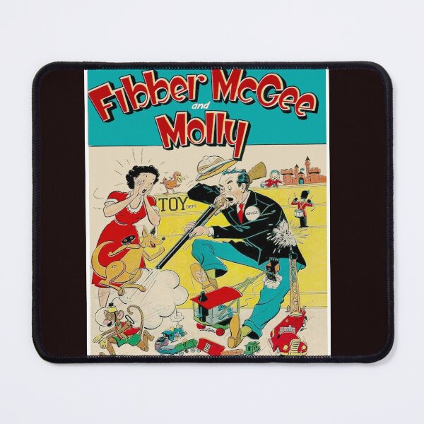 Item preview, Fibber McGee and Molly Vintage Comedy Radio Program and Film Print designed and sold by posterbobs.