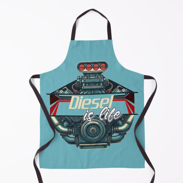 Item preview, Diesel is Life - Engine Mechanic Car Art designed and sold by ZYRAN Designs Studio.