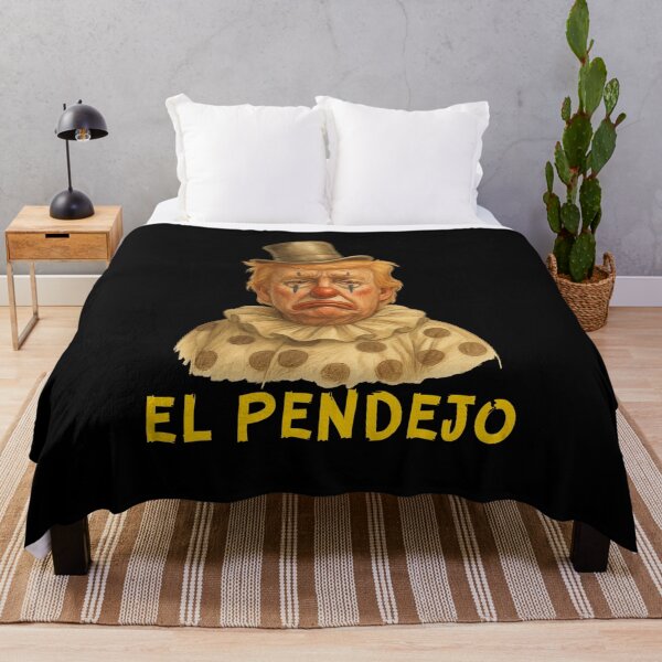Item preview, El Pendejo Clown Satirical Political Humor Donald Trump designed and sold by The Junto Shop.