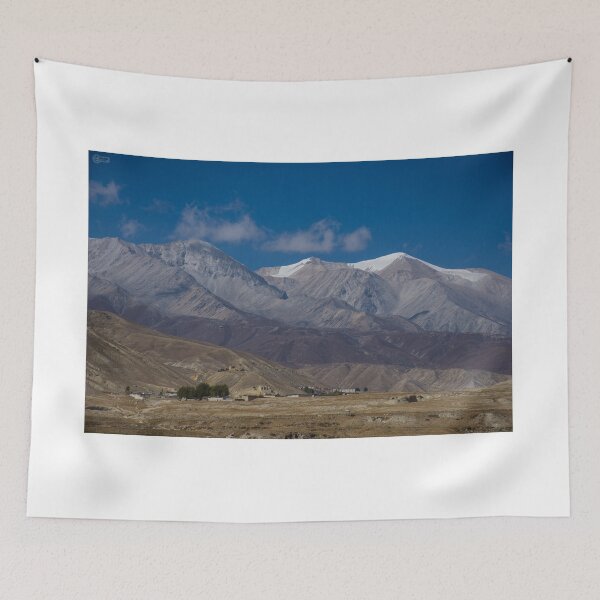Item preview, Remote Village in Mustang with Majestic Mountain Backdrop designed and sold by shuttergallery.
