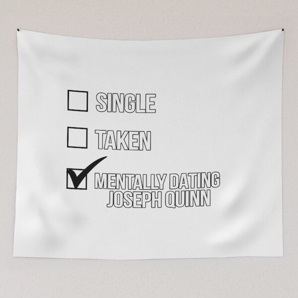 Item preview, Single, Taken, Mentally Dating Joseph Quinn designed and sold by deluluhaze.