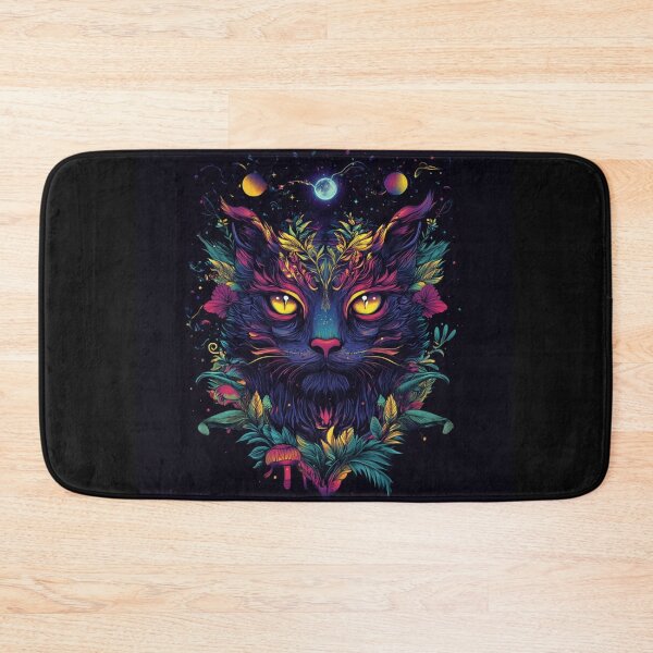 Item preview, Mystic Cat Face designed and sold by NicolasGlowArt.