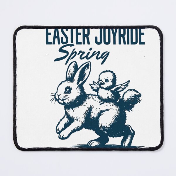 Item preview, Vintage Easter Joyride – Cute Bunny & Chick Spring T-Shirt designed and sold by mrobpeach2.