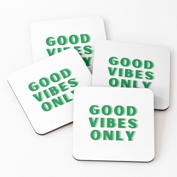 Item preview, good vibes only (green) designed and sold by Stellar Creations.