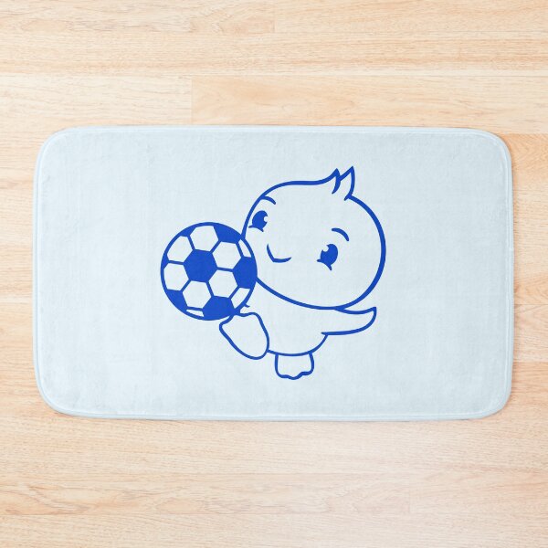 Item preview, Duck Plays Soccer Ball Shoot Goal Kick Football designed and sold by shirt-o-mat.