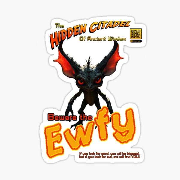 Item preview, Beware the Ewfy - A newly discovered Cryptid designed and sold by HiddenCitadel.