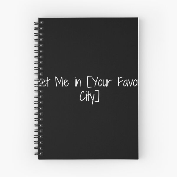 Item preview, Meet Me in [Your Favorite City] designed and sold by Ninjacatoff.