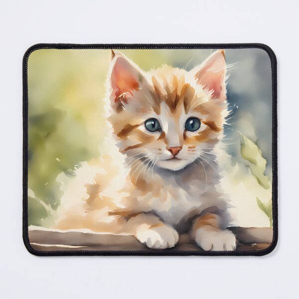 Item preview, Cute Kitten on Log designed and sold by CalmnessbyChoice.