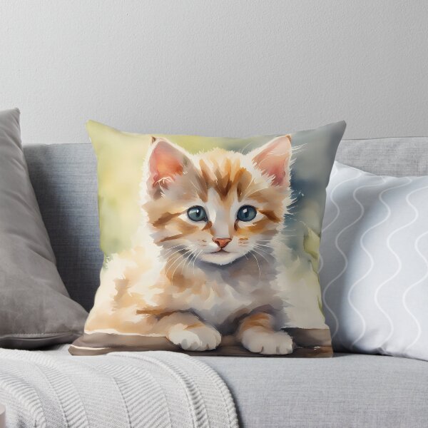 Item preview, Cute Kitten on Log designed and sold by CalmnessbyChoice.