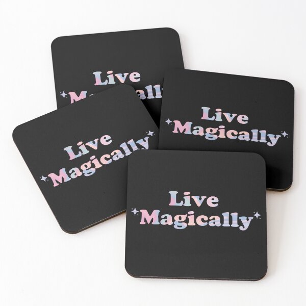 Item preview, Enchanting Mystical Spiritual Live Magically T Shirt and Stickers for Spiritualists designed and sold by Apotheosis by Irie Meraki.