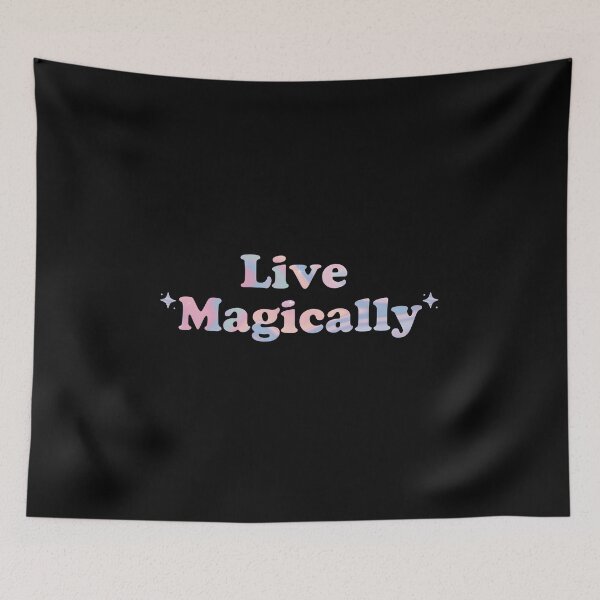 Item preview, Enchanting Mystical Spiritual Live Magically T Shirt and Stickers for Spiritualists designed and sold by Apotheosis by Irie Meraki.