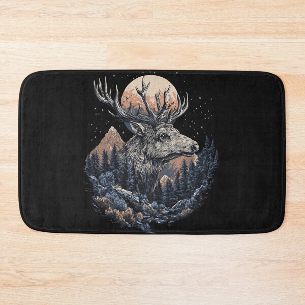 Item preview, Wild Deer Nature designed and sold by NicolasGlowArt.
