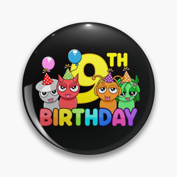 Item preview, Sprunkies 9th Birthday Characters designed and sold by Gamify Store.