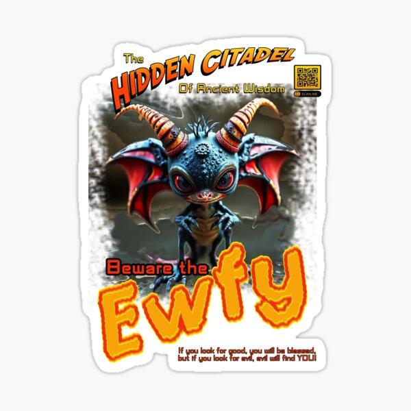 Item preview, Beware the Ewfy - Design 2 A Newly discovered Cryptid designed and sold by HiddenCitadel.