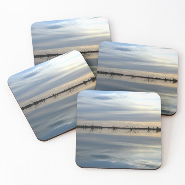 Item preview, Reflections at Sunset - Lake Cullulleraine, Victoria, Australia designed and sold by imaginethis.