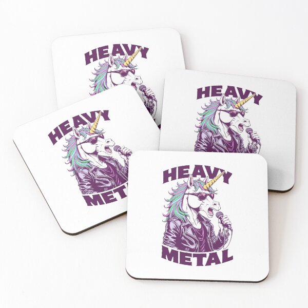 Item preview, Funny Heavy Metal Unicorn Rock Music Band Singer Musician designed and sold by GrandeDuc.