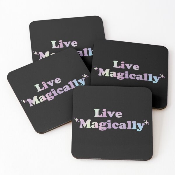 Item preview, Enchanting Mystical Spiritual Live Magically T Shirt and Stickers for Spiritualists designed and sold by Apotheosis by Irie Meraki.