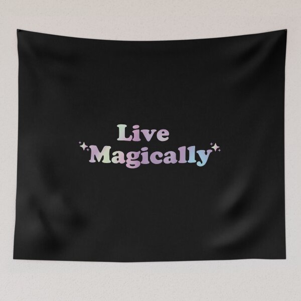 Item preview, Enchanting Mystical Spiritual Live Magically T Shirt and Stickers for Spiritualists designed and sold by Apotheosis by Irie Meraki.