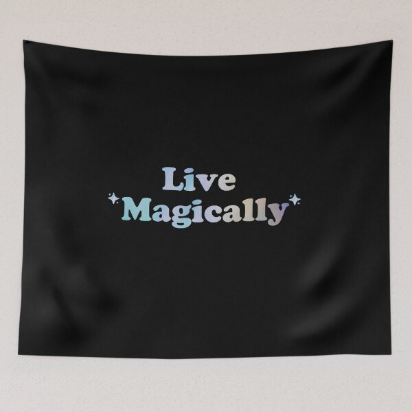 Item preview, Enchanting Mystical Spiritual Live Magically T Shirt and Stickers for Spiritualists designed and sold by Apotheosis by Irie Meraki.
