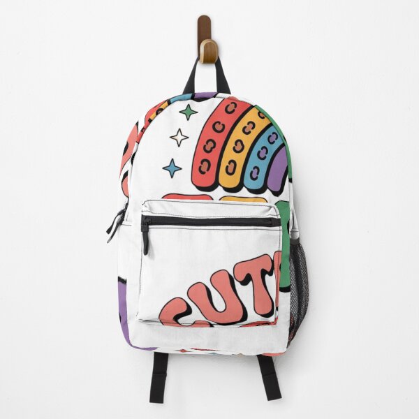 Item preview, Rainbow 'Cute but Feral' Typography Design designed and sold by WHDProduction45.