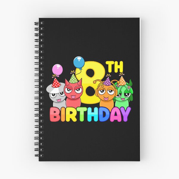 Item preview, Sprunkies 8th Birthday Characters designed and sold by Gamify Store.