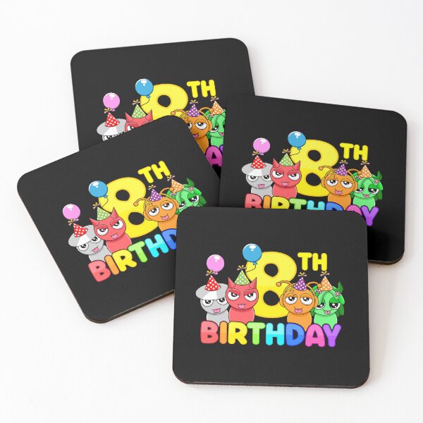 Item preview, Sprunkies 8th Birthday Characters designed and sold by Gamify Store.