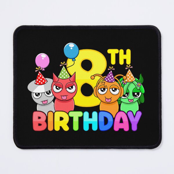 Item preview, Sprunkies 8th Birthday Characters designed and sold by Gamify Store.