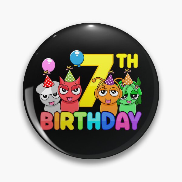 Item preview, Sprunkies 7th Birthday Characters designed and sold by Gamify Store.