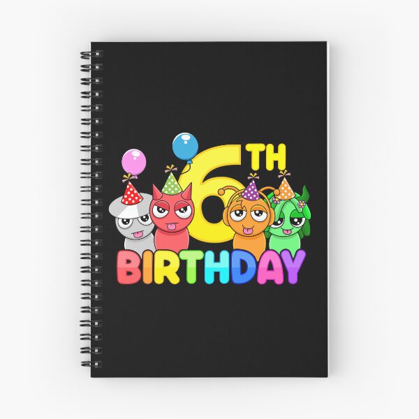 Item preview, Sprunkies 6th Birthday Characters designed and sold by Gamify Store.