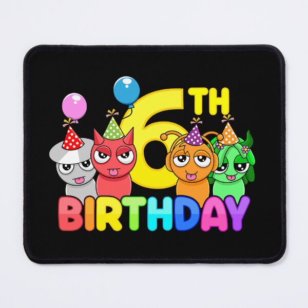 Item preview, Sprunkies 6th Birthday Characters designed and sold by Gamify Store.