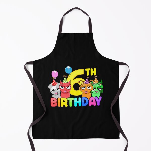 Item preview, Sprunkies 6th Birthday Characters designed and sold by Gamify Store.