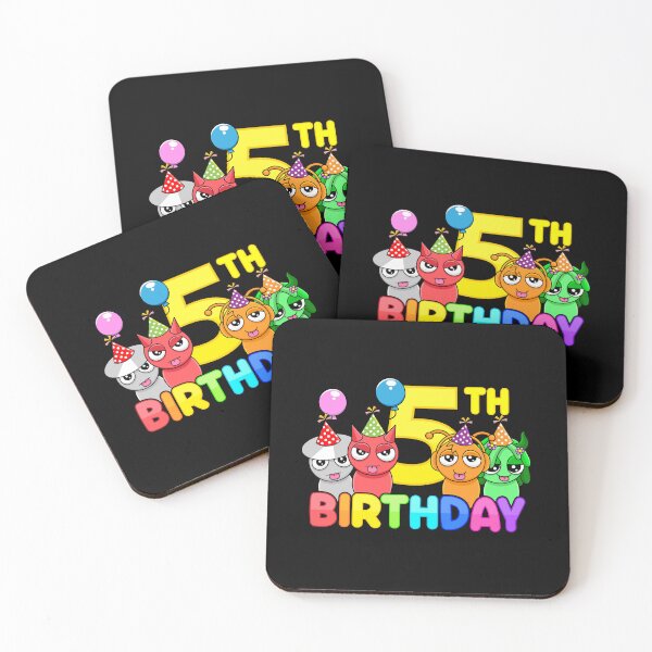 Item preview, Sprunkies 5th Birthday Characters designed and sold by Gamify Store.