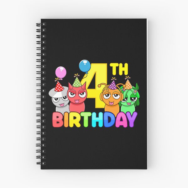 Item preview, Sprunkies 4th Birthday Characters designed and sold by Gamify Store.