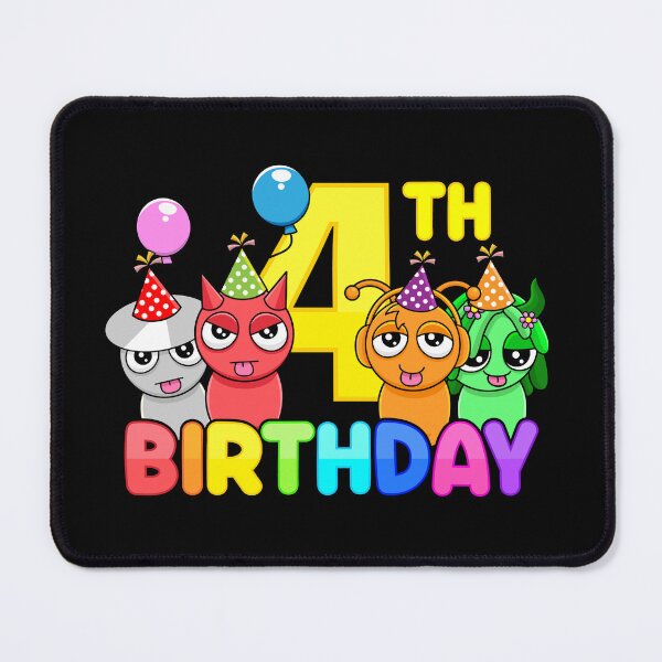 Item preview, Sprunkies 4th Birthday Characters designed and sold by Gamify Store.