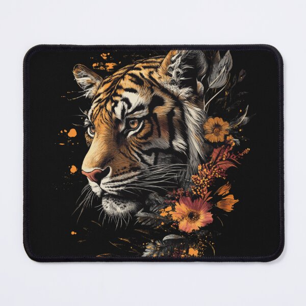 Item preview, Tiger Face designed and sold by NicolasGlowArt.