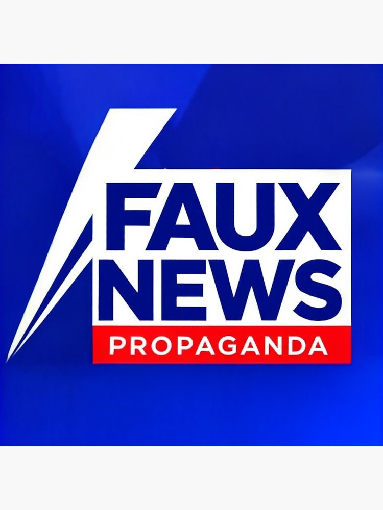 Faux News Propaganda  Sticker