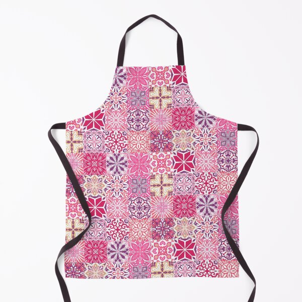 Item preview, Azuleo tiles in Magenta and purple designed and sold by EllilaDesigns.