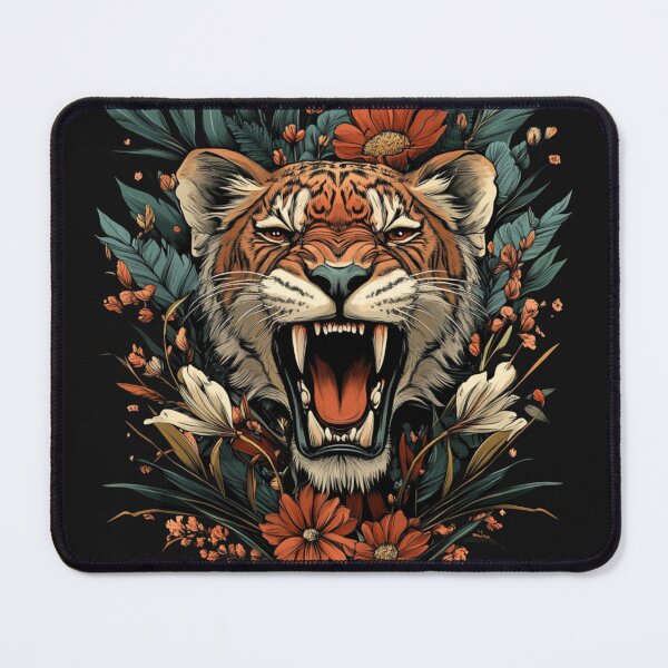 Item preview, Angry Tiger designed and sold by NicolasGlowArt.