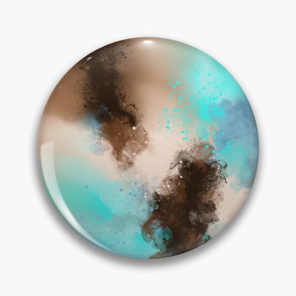 Item preview, Kokomo - Blue Brown Abstract designed and sold by Joey Santiago.