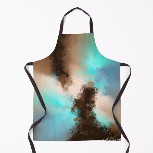 Item preview, Kokomo - Blue Brown Abstract designed and sold by Joey Santiago.
