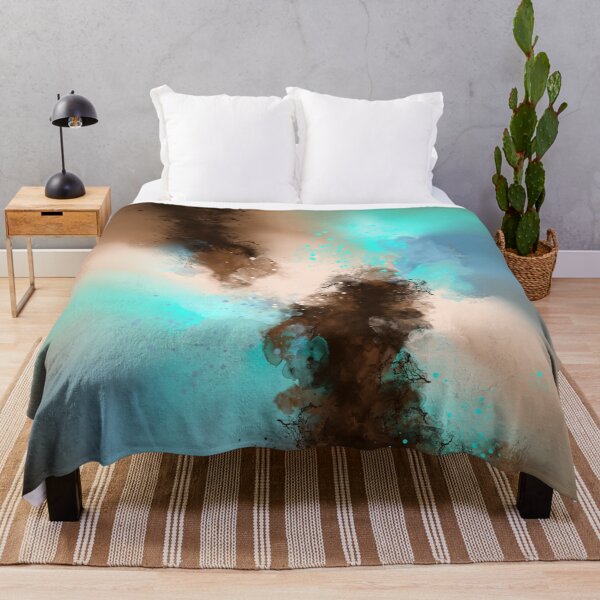 Item preview, Kokomo - Blue Brown Abstract designed and sold by Joey Santiago.