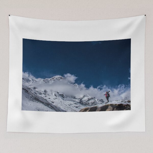 Item preview, Summit Serenity: A Moment in the Annapurna Highlands designed and sold by shuttergallery.