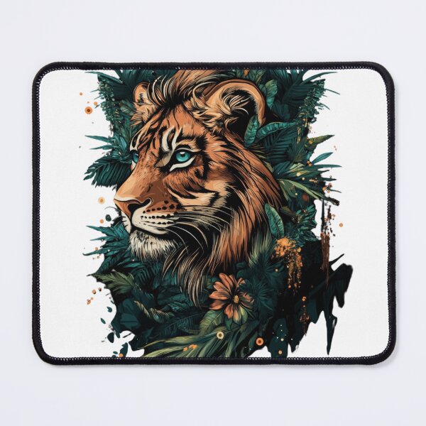 Item preview, Wild Lion designed and sold by NicolasGlowArt.