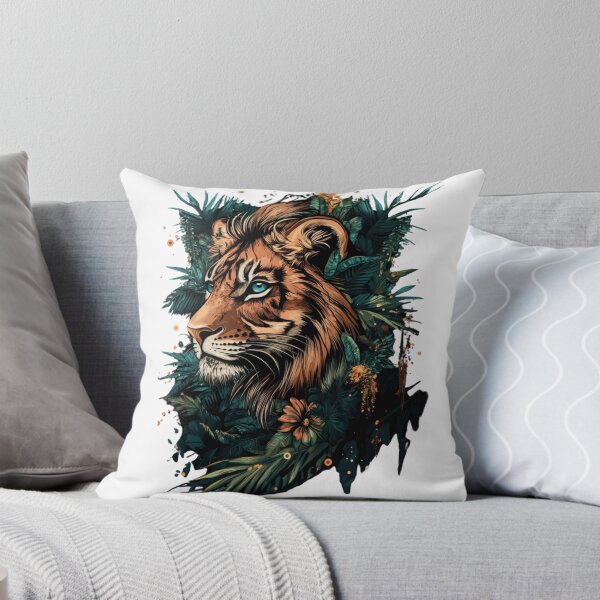 Item preview, Wild Lion designed and sold by NicolasGlowArt.