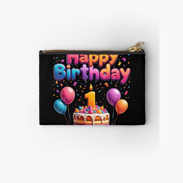 Item preview, Vibrant Happy 1st Birthday designed and sold by Itsheartshop.