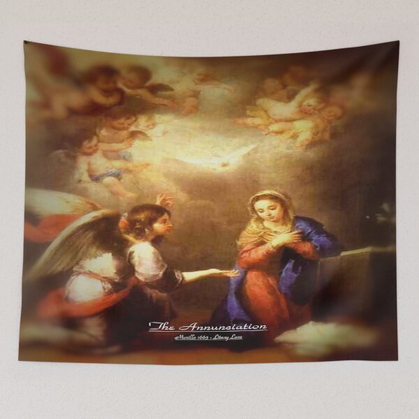 Item preview, The Annunciation 1665 designed and sold by LitanyLane.